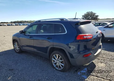 2018 Jeep Cherokee Limited from USA, damaged, VIN 1C4PJLDX3JD557631